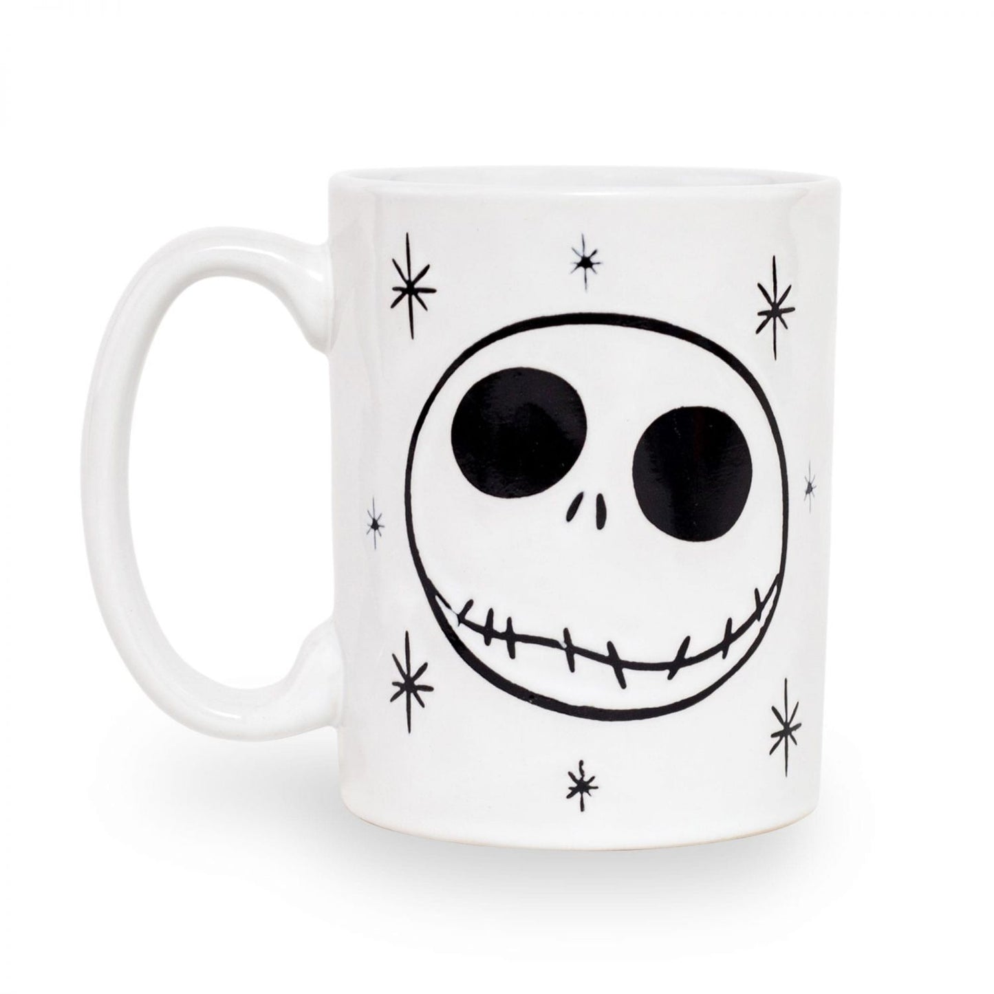 Disney The Nightmare Before Christmas Jack Skellington Face Ceramic Mug