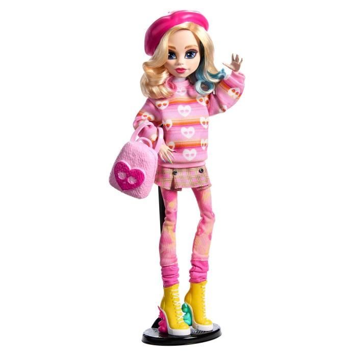 Monster High - Enid Sinclair - Doll in pink outfit with accessories - Monster High - HXJ05