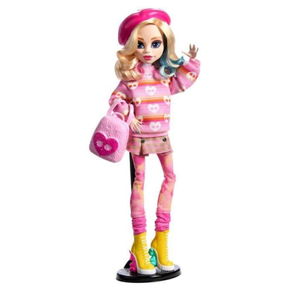 Monster High - Enid Sinclair - Doll in pink outfit with accessories - Monster High - HXJ05