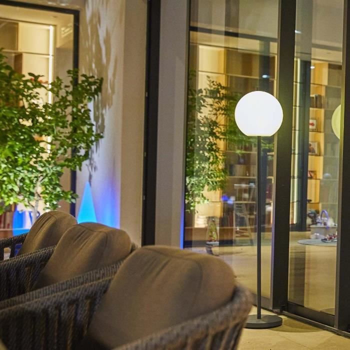 Floor lamp - LUMISKY - LUNY TALL - H150 cm - Scandinavian design metal base - Warm white and dimmable white LED