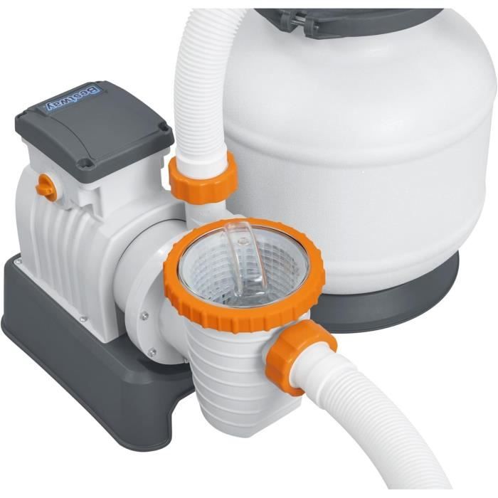 Bestway sand filter 8 327 l/h + pre -filter - white