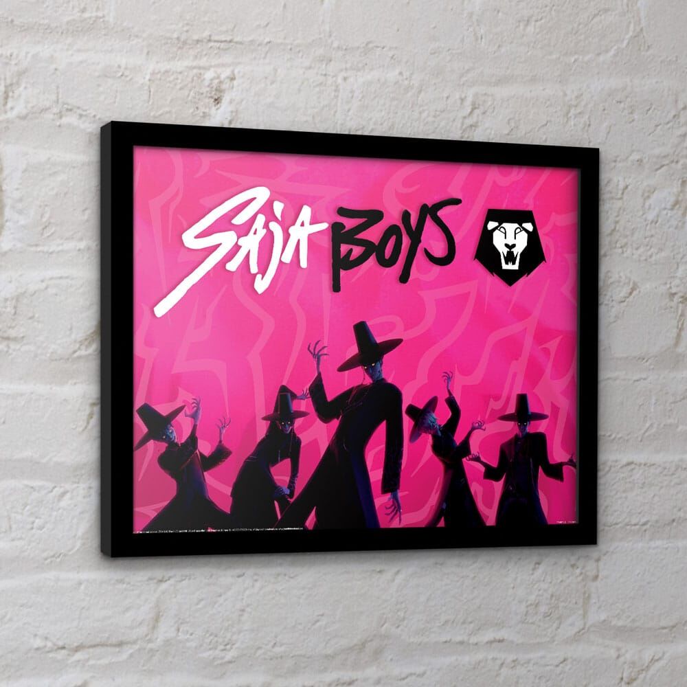 KPop Demon Hunters Saja Boys Framed print