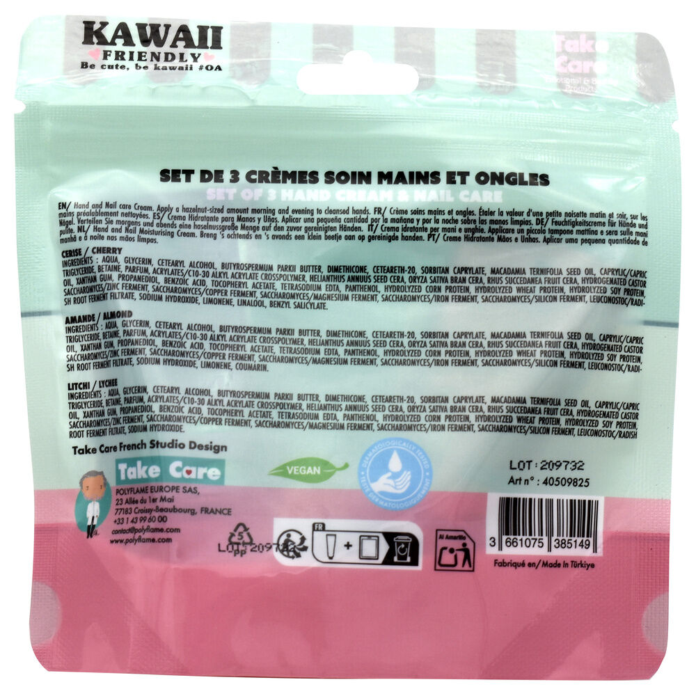 Kawaii Set 3 Hand Creams 20ml