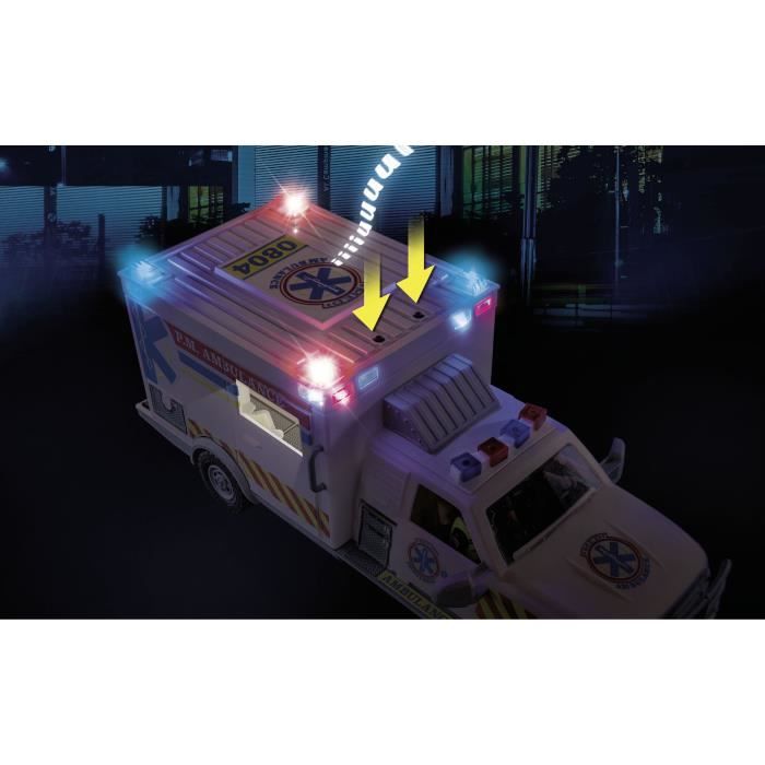 PLAYMOBIL - 70936 - Ambulance with rescuers and injured