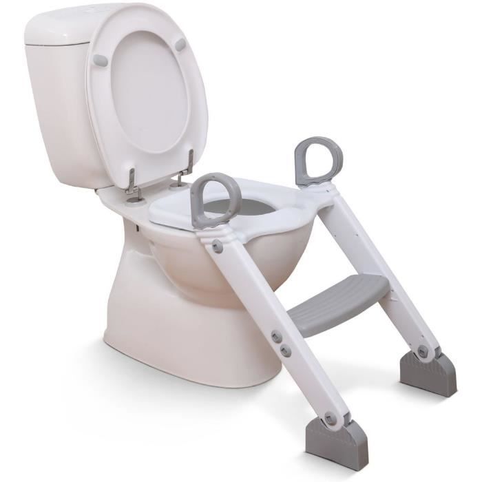 Toilet reducer - DREAMBABY - STEP-UP - Potty training seat - 2 adjustable levels - Grey