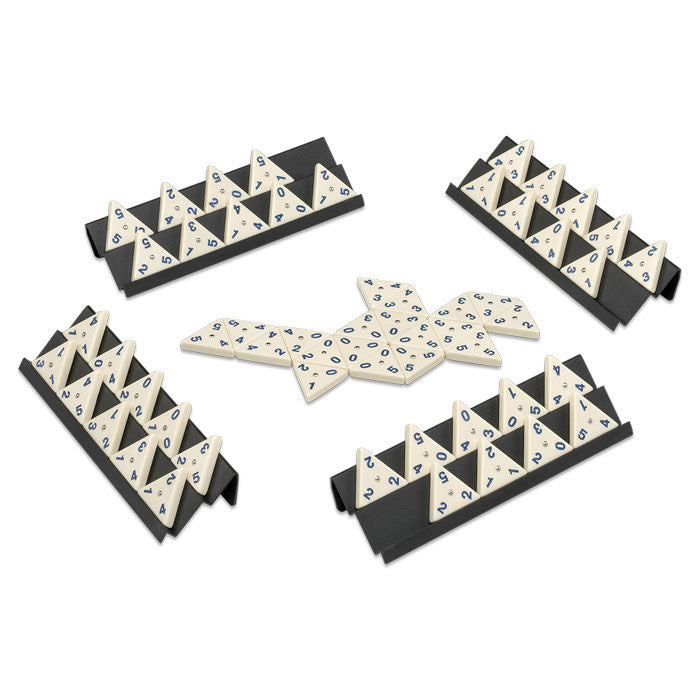 Metal box Triangular Dominoes