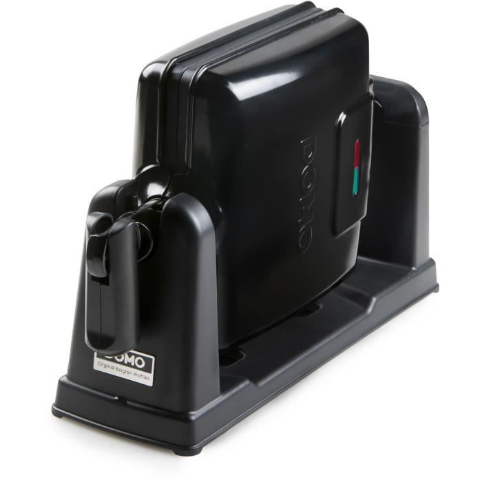 Domo rotary waffle iron - DO9224W - Rotary at 180 ° - Anti -adhesive revealing - Cool -Touch handle - 2 people