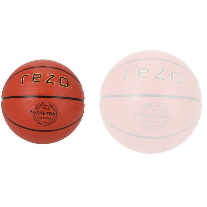 Basketball - REZO - Rubber - Size 5 - Brown - Versatile