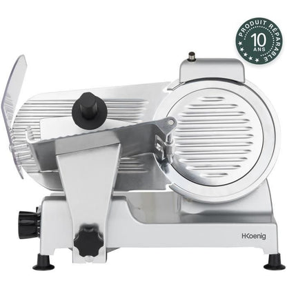 Meat slicer - H.Koenig - MSX220 - 240 W - 220 mm blade - Adjustable thickness 0-12 mm