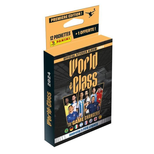 Blister pack of 13 pockets - PANINI - FIFA WORLD CLASS 2024 STICKERS