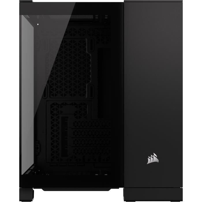 PC case - CORSAIR - 2500X Tempered Glass Micro ATX Dual Chamber - Black