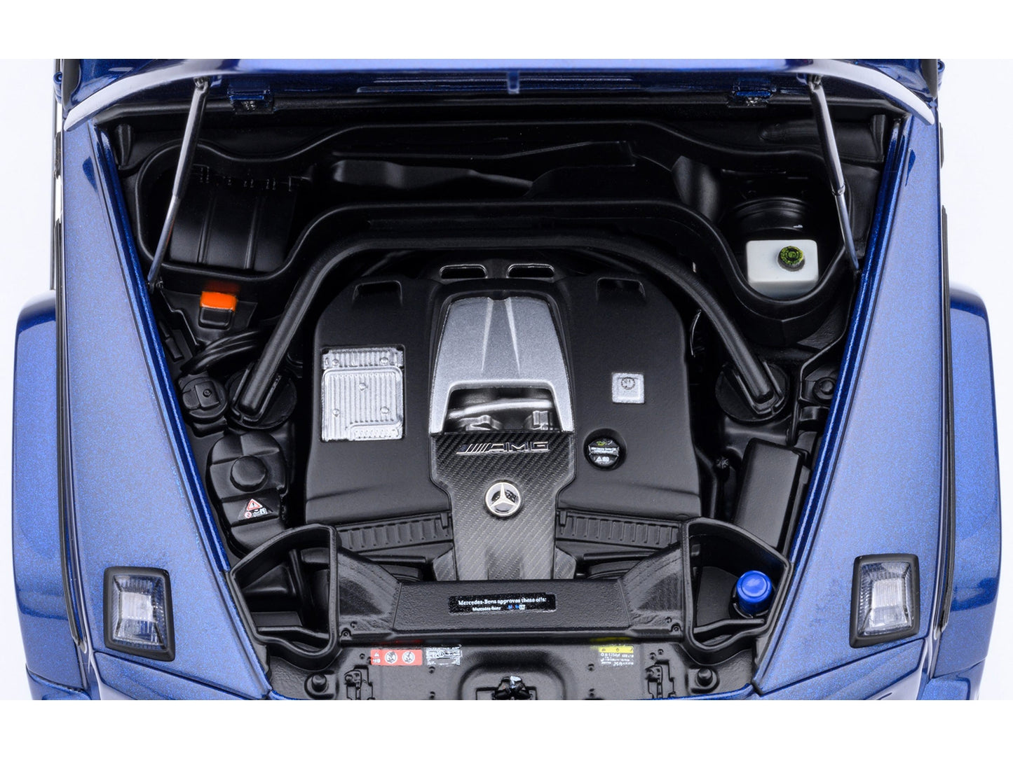 2019 Mercedes-Benz AMG G63 Brilliant Blue Metallic 1/18 Model Car by Autoart