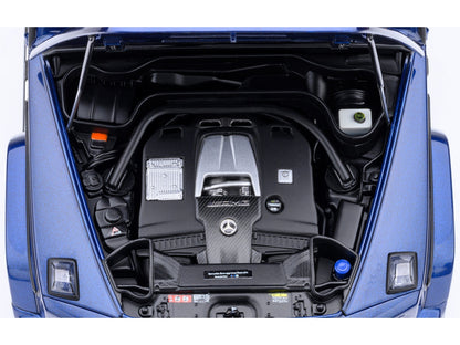 2019 Mercedes-Benz AMG G63 Brilliant Blue Metallic 1/18 Model Car by Autoart