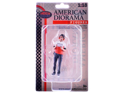 "Race Crew" Figure #3 for 1/18 scale models by American Diorama