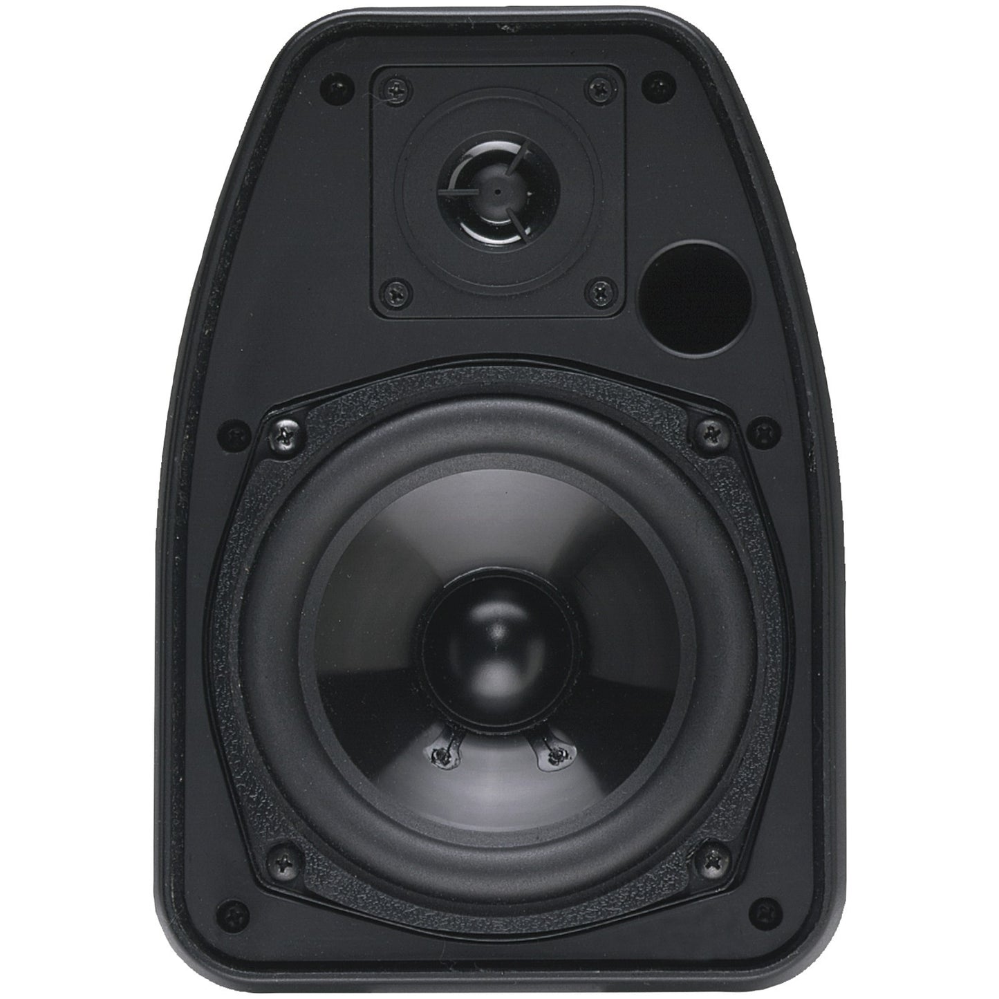 BIC America ADATTO DV52SI Adatto DV52si 5.25-In. Indoor/Outdoor Weather-Resistant Bookshelf Speakers, 125 Watts, Black