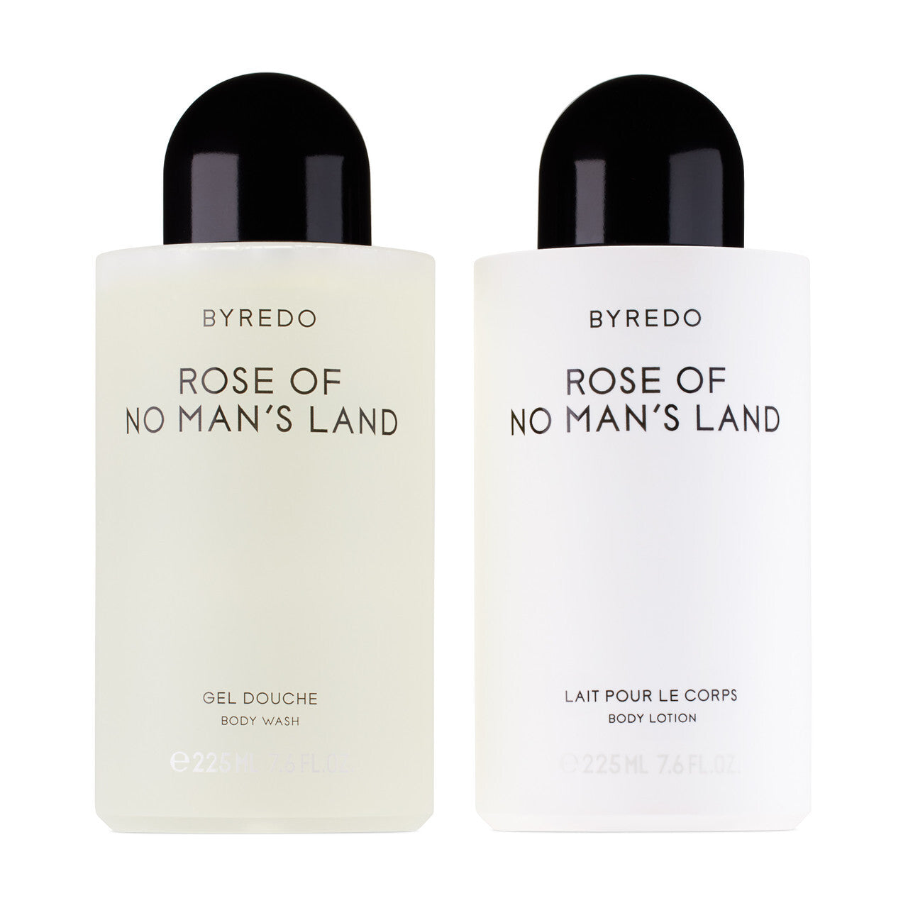 Byredo le corps rose of no man's land 2 pcs set: 7.6 body wash + 7.6 body lotion