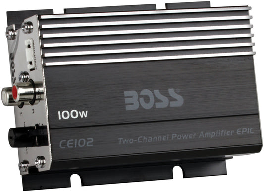 Boss Audio Mini 2 Channel Amplifier 100W MAX