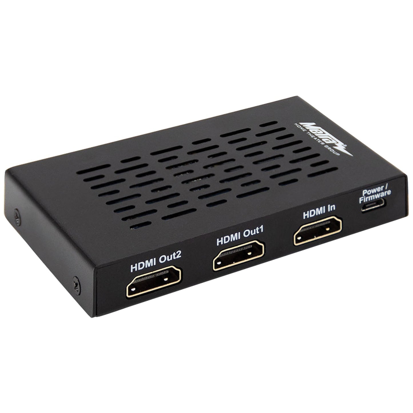 Metra CS-1X2HDMSPL5 HDMI Splitter with 1 Input and 2 Outputs and Built-in Scaling