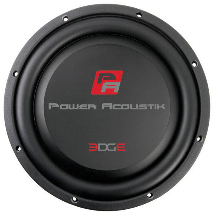 Power Acoustik 10" Shallow Mount Woofer 600W RMS/1200W Max Single 4 Ohm Voice Coil