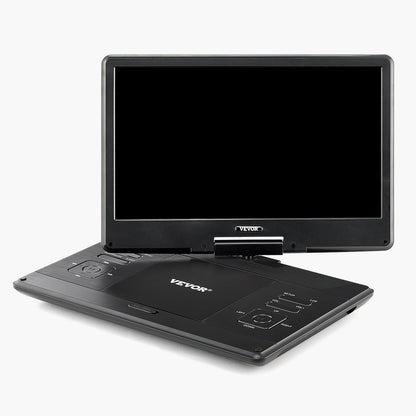 Portable DVD Player 14inch HD Swivel Display Screen 4.5-5 Hours Built-in Battery