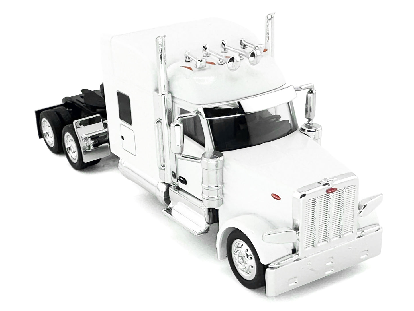 Kenworth W990 with Stand Up Sleeper Cab White 1/87 (HO) Plastic Model Car by HO Logistics