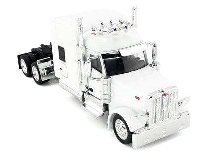 Kenworth W990 with Stand Up Sleeper Cab White 1/87 (HO) Plastic Model Car by HO Logistics