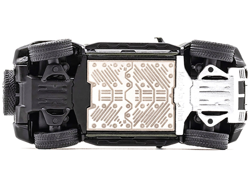 2022 GMC Hummer EV pickup truck vit 1/64 diecast modellbil av GCD