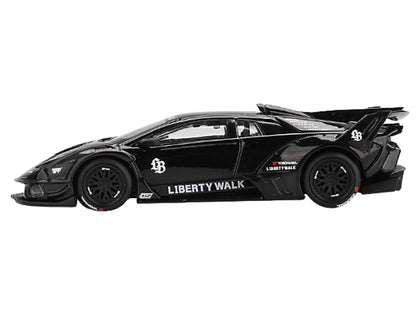 Lamborghini Murcielago GT EVO LB-Silhouette Works Black Limited Edition 1/64 Diecast Model Car by Mini GT