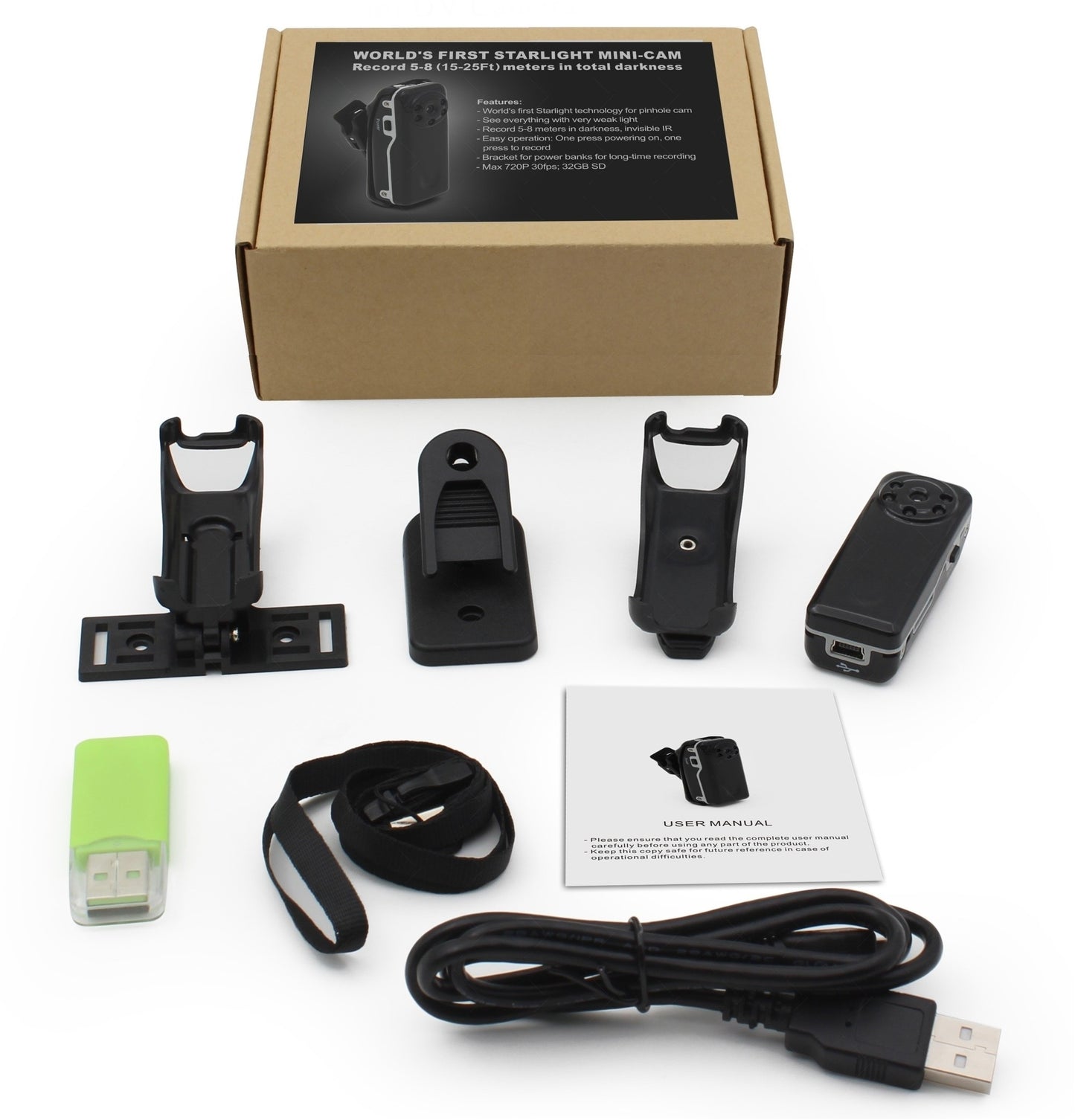 Motion Activated Mini Covert Camera with Extended Battery Life