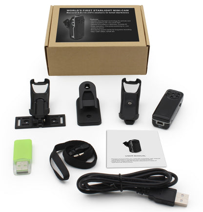 NEW Covert Hidden Mini Motion Activated Camera Portable Nightvision DVR