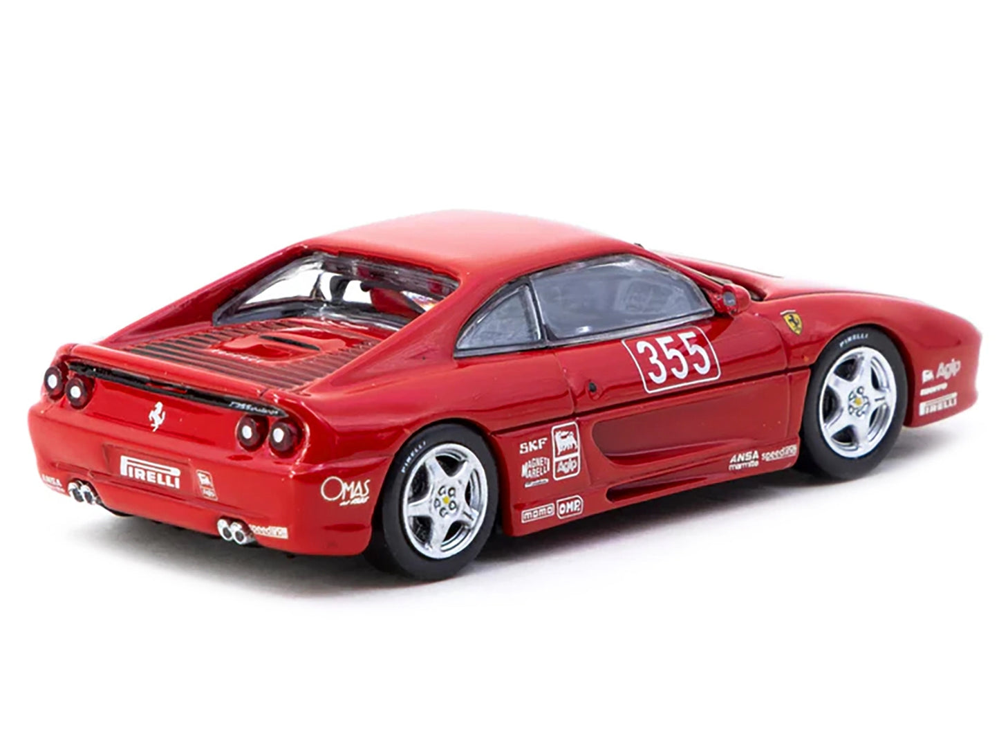 Ferrari F355 Challenge #355 "Presentation" Red "Hobby64" Series 1/64 Diecast Model by Tarmac Works