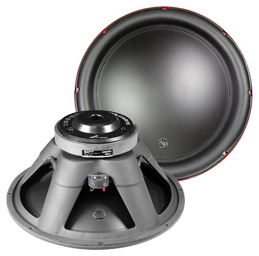 Audiopipe 15 Woofer 500W RMS/1000W Max Single 4 Ohm Voice Coil