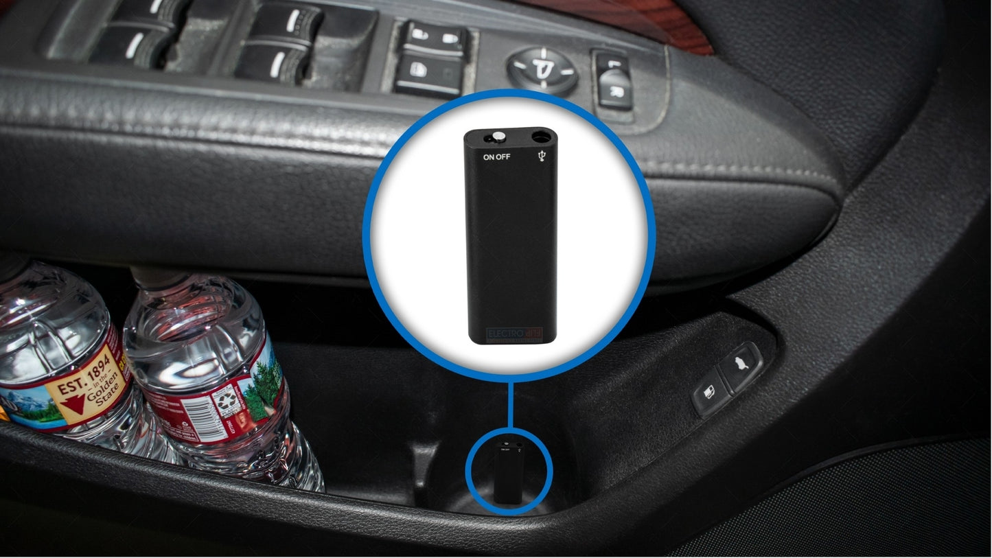 Easy Data Download w/ USB Portable U Disk Covert MIC Rechargeable