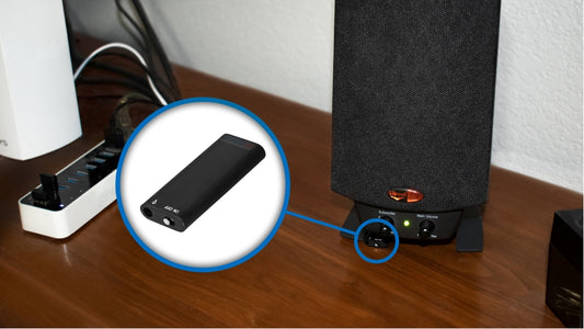 Rechargeable Surveillance Mini byteMIC Covert Microphone for Police Officers