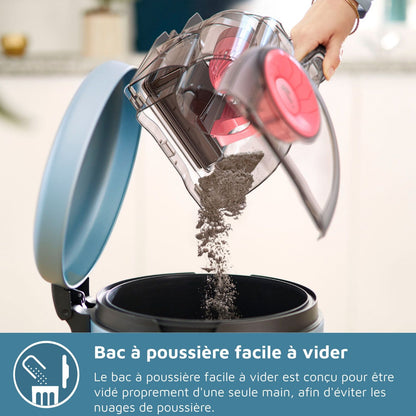 Philips XB2122/09 Vacuum without series SERIES 2000 - 850W - POWERYCLONE 4 - 77DB - White and blue