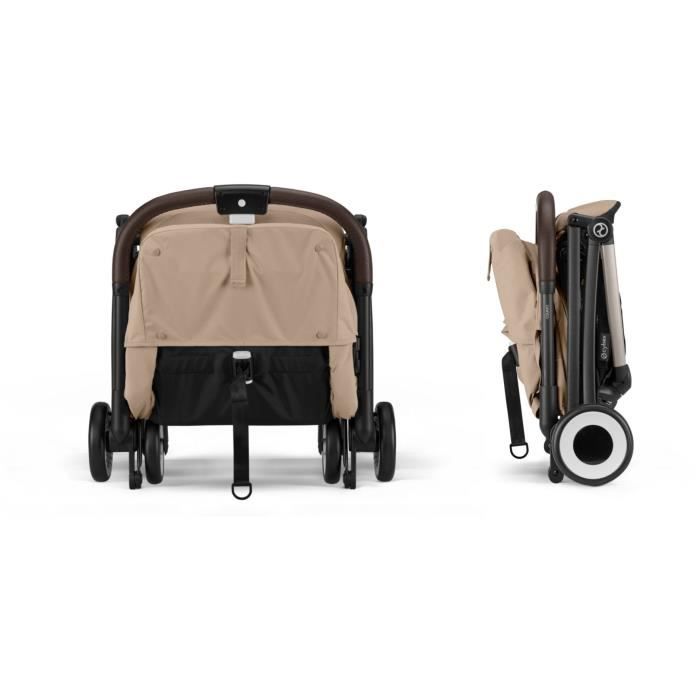 CYBEX - Ultra-compact and comfortable stroller - ORFEO - 4 wheels - Almond Beige