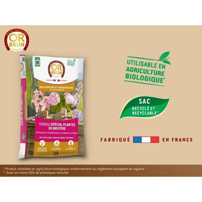 Special potting soil for heather plants - OR BRUN - OBRTBRU6U - 6L - Better rooting