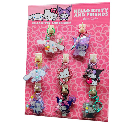 Hello Kitty Cinnamoroll Kuromi assorted keychain