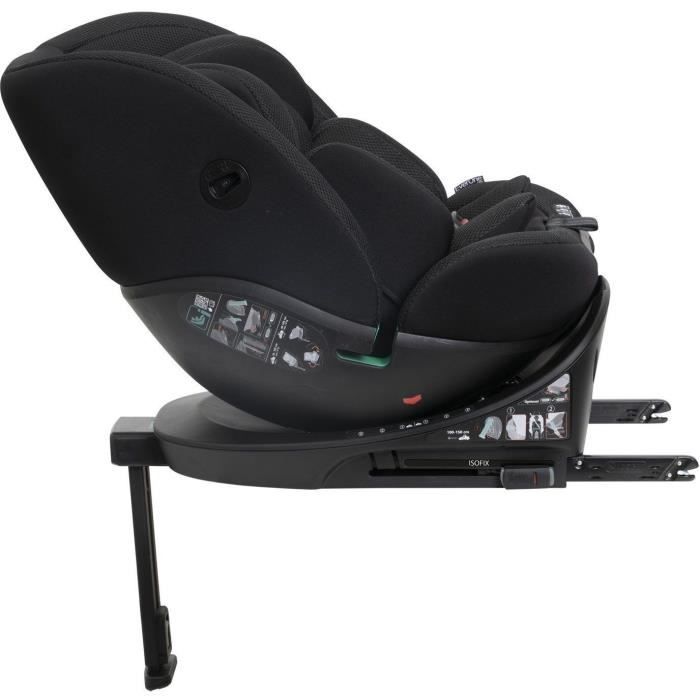 Car seat - CHICCO - EVERONE - Group 0/1/2/3 - I-Size - Swivel - Reclining - Reducer - Black