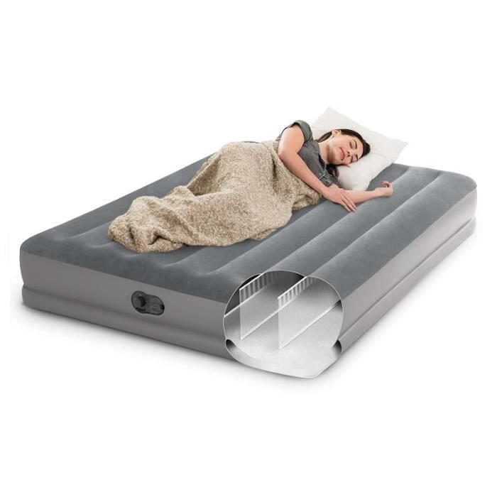 Prestige inflatable mattress - Intex - 64114 - Mid Rise Flex Pump - Electric - 2 people