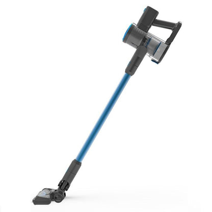 ARTHUR MARTIN -AM0202AC - Cordless stick vacuum cleaner - 150 W - 40 min - Includes 2 removable batteries - 0.7 L - Blue