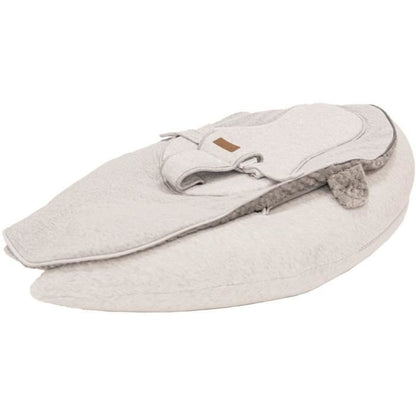 Domiva NOVA multifunctional breastfeeding cushion - 202 cm - 4 in 1 - Soft nova - Pearl