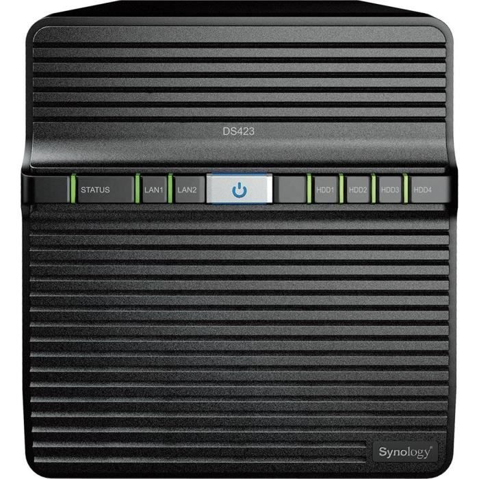NAS Server - SYNOLOGY - DS423 - 4 bays - 2GB RAM