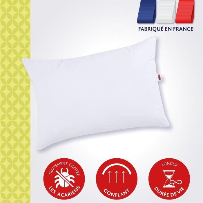 Anti-mite pillow 50x70 cm - 100% Polyester - DODO