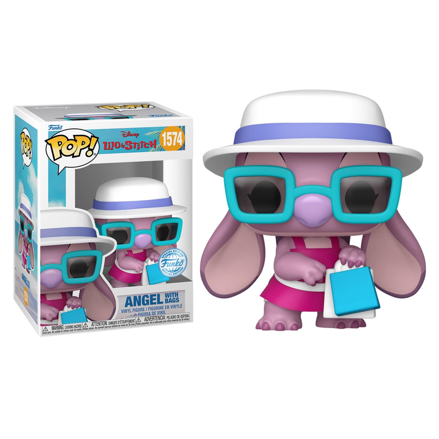Disney Lilo & Stitch Funko POP | Angel w/ Bags
