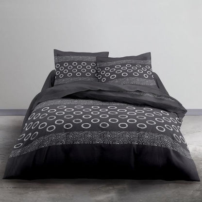 TODAY Cotton bed set for 1 person - 140x200 cm - Gael Gray Print