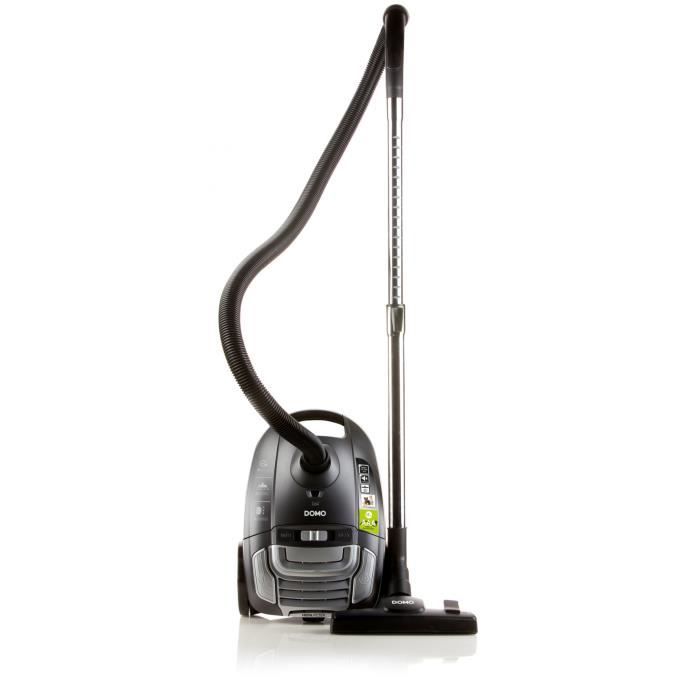 Domo do7285s vacuum cleaner with bag - 700W - 69 dB - A - Gray