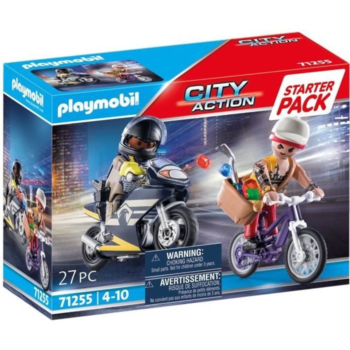 Playmobil - 71255 - City Action - Starter Pack Agent and Thief