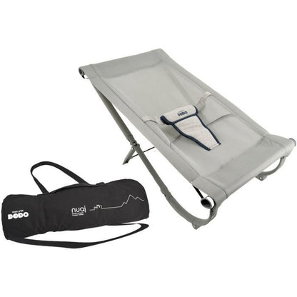 Nomad deckchair - P'TIT DODO - 1600252 - Nuaj - Comfortable and breathable - Can be carried on a shoulder strap
