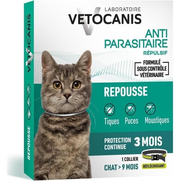 VETOCANIS cat reflective pest control - 3 months protection
